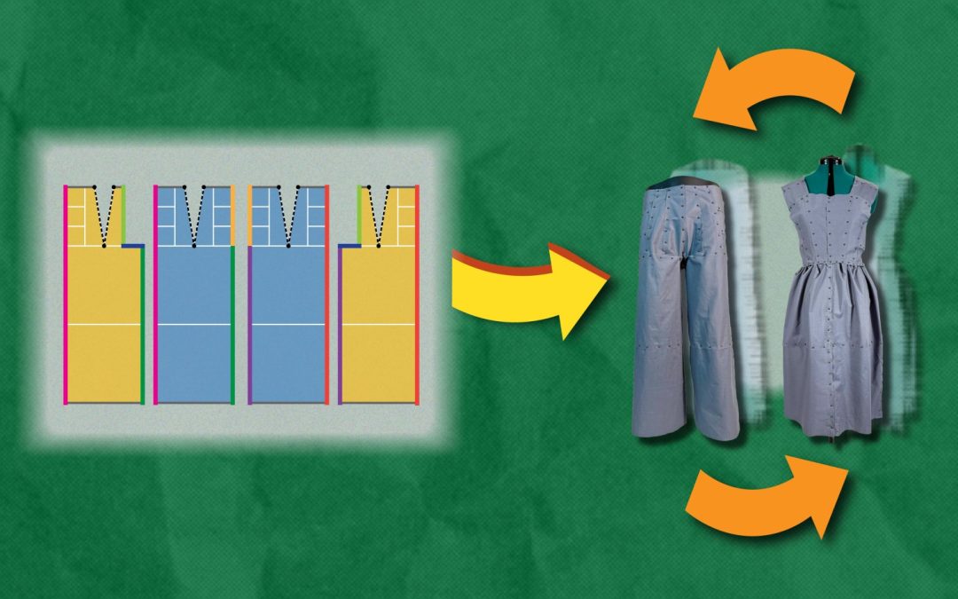 New software designs eco-friendly clothing that can reassemble into new items